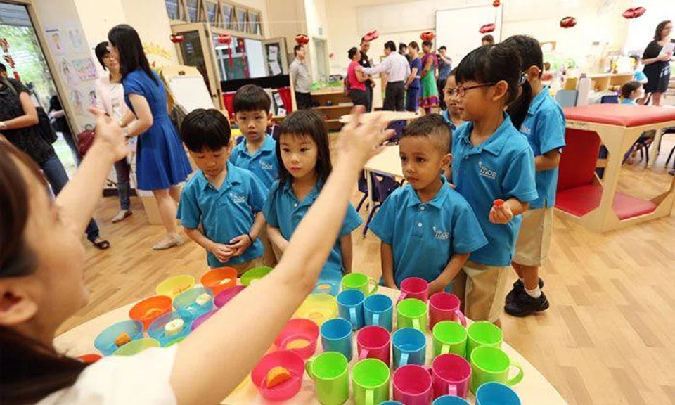 More wish to enrol their kids in kindergartens set up by MOE