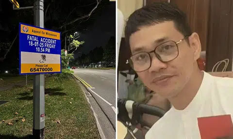 man dies in motorcycle accident in bedok north