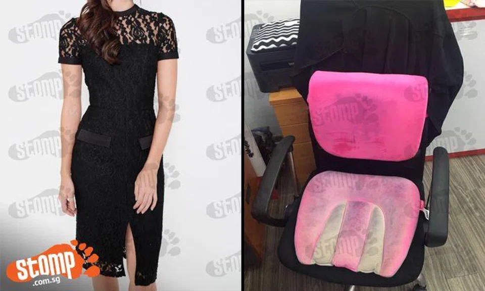 Woman buys $60 dress -- only for it to stain her Hermes bracelet, leather sofa and skin