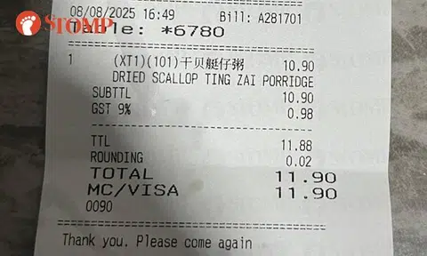 Diner surprised to be charged extra 2 cents due to 'rounding' by restaurant despite Visa payment