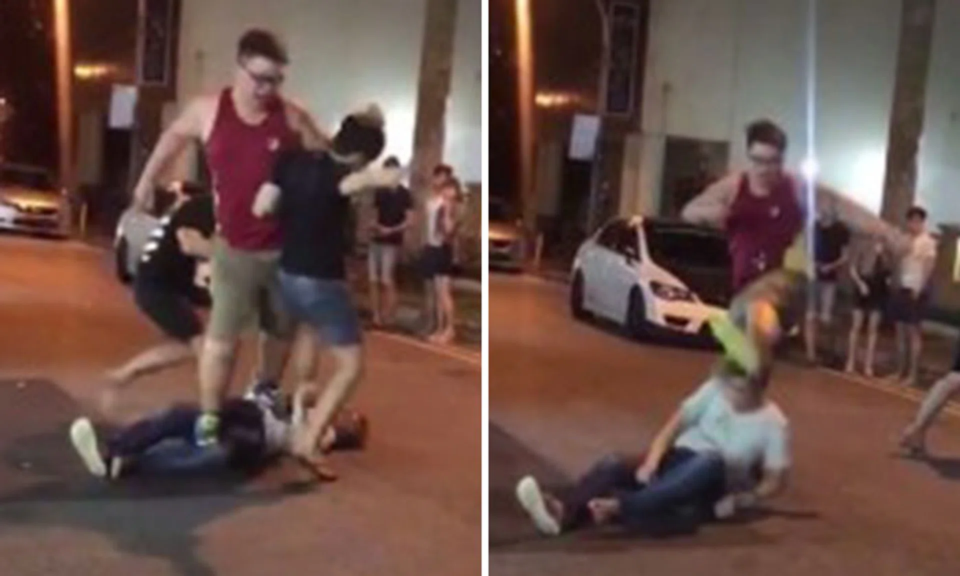 [GVGT] Tourists fighting at a barbecue restaurant in Pattaya ...