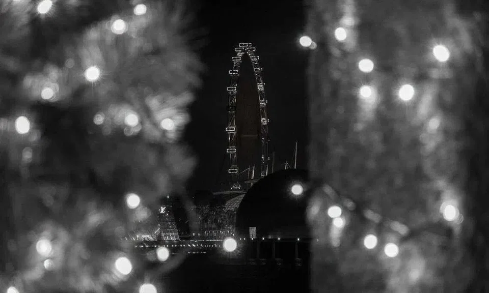 Senior Minister Lee Hsien Loong captured this photo of the Singapore Flyer