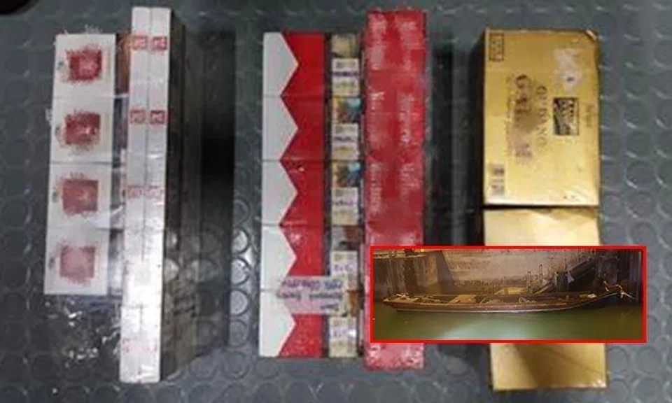 4 men on wooden craft arrested for entering S'pore illegally, possessing duty-unpaid cigarettes