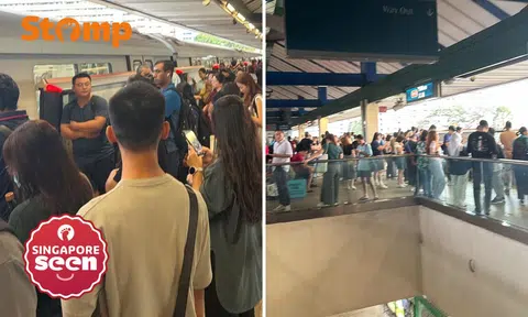 Stomper stuck at Yishun MRT station for 1 hour, SMRT says 'minor delay' was due to train fault