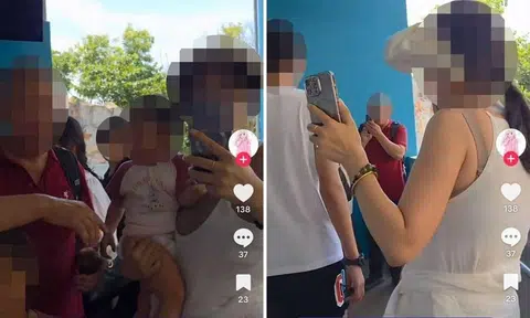USS family day out turns ugly as alleged queue-cutting sparks confrontation