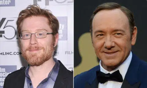 PHOTO: AFP Kevin Spacey (right) was accused of sexaully assaulting Anthony Rapp (left) when Anthony was 14 years old