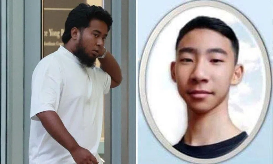 Firhan Aqil Mohamad Amran pleaded guilty on Dec 18 to one count of dangerous driving causing death. The accident at about 11.30am on Oct 10, 2022, which killed Secondary 2 student Adriel Choo.