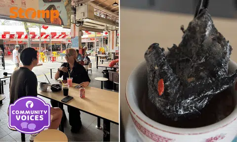 Stomp caught up with Data Driven Foodie (left), who preferred to remain anonymous, for a hearty hawker meal.