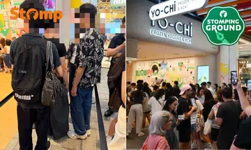 Queue cutting at Yo-Chi Singapore