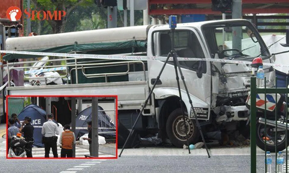 Lorry driver charged over accident that killed 3 pedestrians near Yio Chu Kang MRT Station