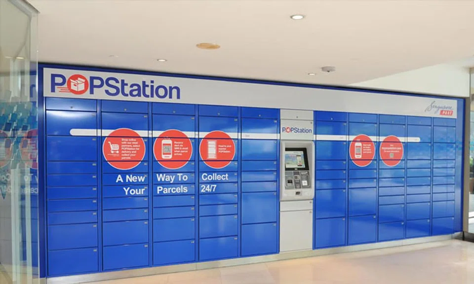 At the time of the offence, POPStation offered a service that allowed users to rent lockers. The service is no longer available. PHOTO: SINGAPORE POST