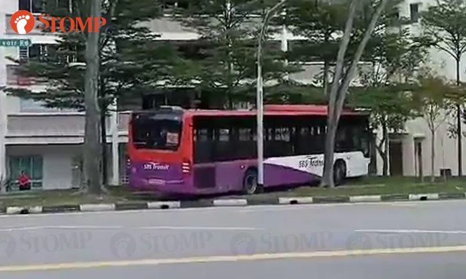 Driver, 74, assisting with police investigations after bus skids towards Bedok HDB block