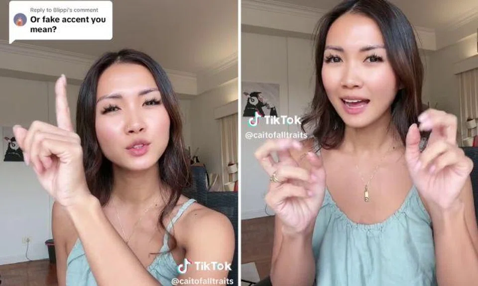 A voiceover artist Caitanya Tan went on a rant on TikTok after being accused of putting on a “fake” accent.
