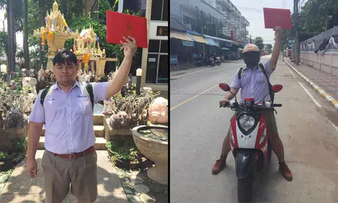Thai student hilariously brings high school cert everywhere, becomes internet darling