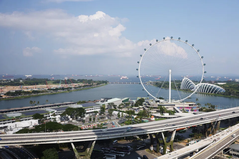 The Building and Construction Authority said earlier that the Singapore Flyer’s technical issue involved one of its spoke cables.