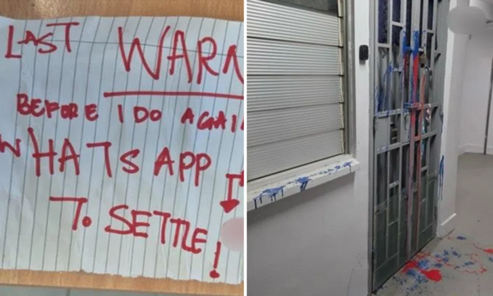 woman arrested for loanshark harassment