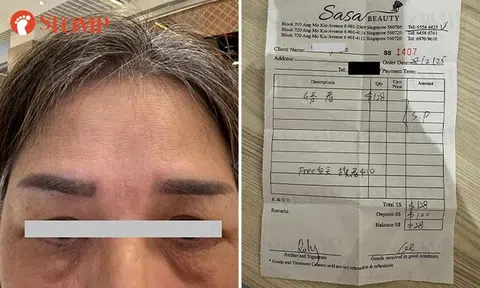 Woman, 60, traumatised after being 'bullied' into paying $128 for uneven brows at AMK salon