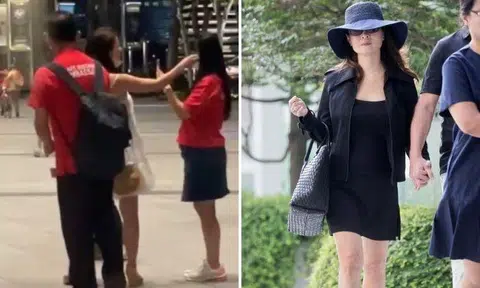  Singaporean Clariel Griffin, 49, was fined $9,200 after pleading guilty to one charge of failing to wear a mask and another charge of using criminal force against a public servant.