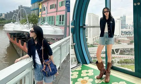 2NE1's Dara takes in local sights and dishes after Waterbomb set: 'I love everything about S'pore'