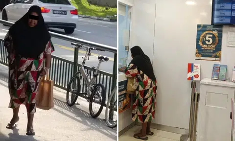 Woman who begged for $5 and bought lottery tickets 'deeply distressed' by comments about her family