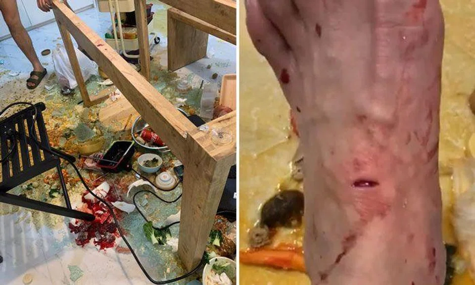 Guests left cut and bloodied after glass table "explodes" during steamboat dinner, retailer responds