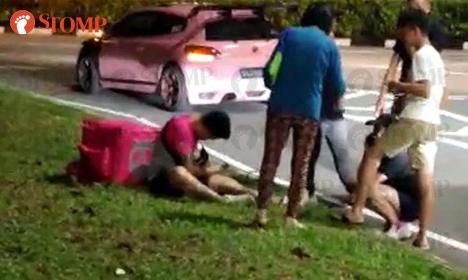 E-scooter rider taken to hospital after accident with car along Sengkang East Road