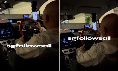 private hire driver allegedly shouts at passenger who asked him to focus on driving