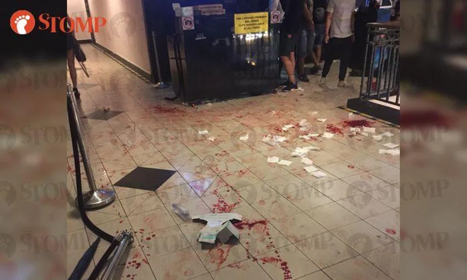Fight outside Parklane's ICON II club leaves huge blood trail on floor