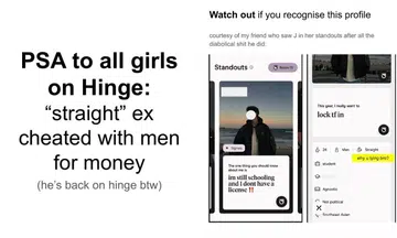 exposes, ex-boyfriend, cheating, relationship lies