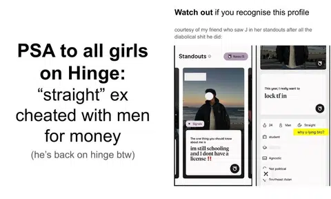 exposes, ex-boyfriend, cheating, relationship lies
