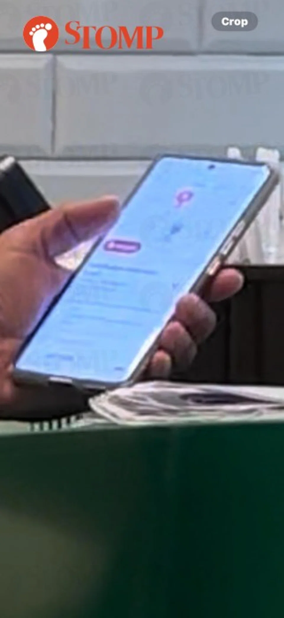 Foodpanda rider causes ruckus at Mos Burger