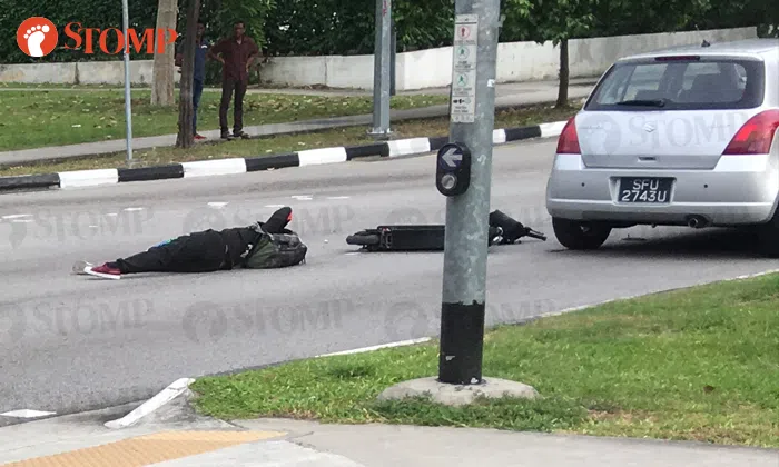 Female e-scooter rider suffers head injuries after getting hit by car ...