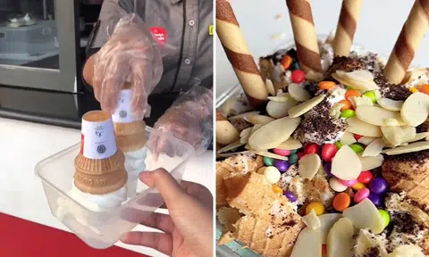 Would you try this? TikTok trend has Indonesians smashing their McDonald's ice cream cones