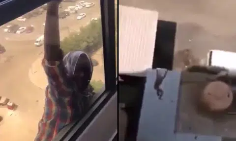 Woman in Kuwait films maid falling from 7th storey instead of helping