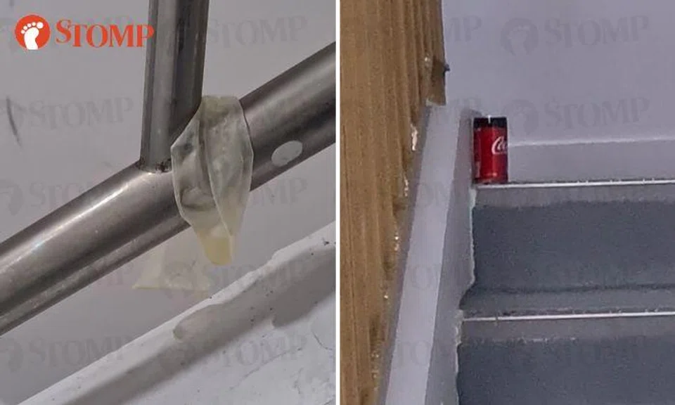 Used condom found at Bukit Batok staircase landing: Cleaning and disinfection done