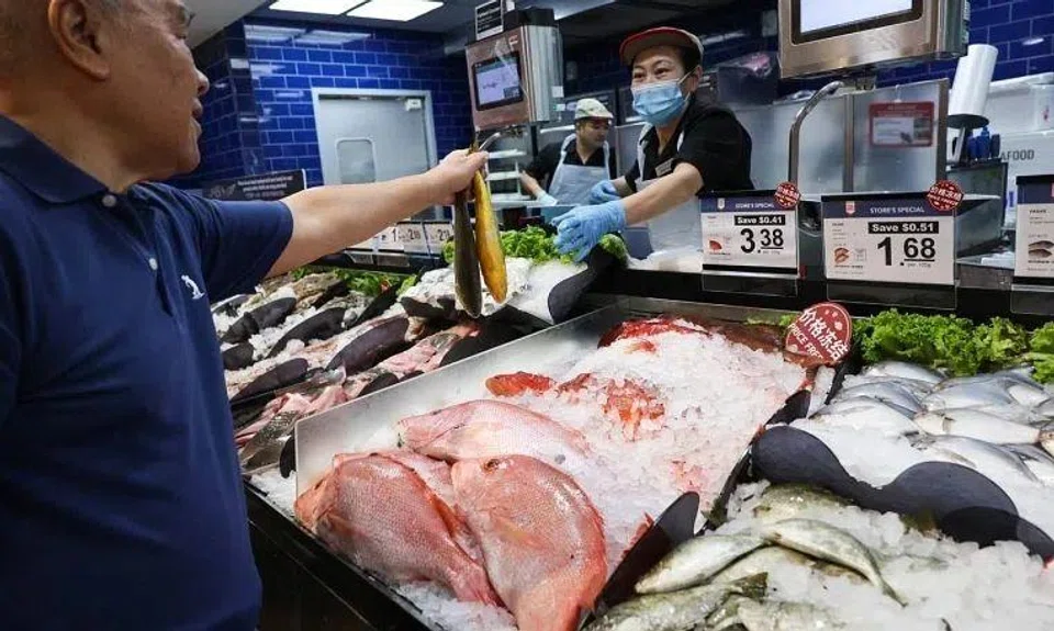 Items that will have their prices locked in 2025 include seafood like Chinese pomfret, grey prawns and red snapper.