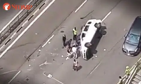 Man and two teens taken to hospital after accident along Farrer Road