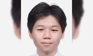 Police appealing for info on 14-year-old boy last seen in black at New Upper Changi Road