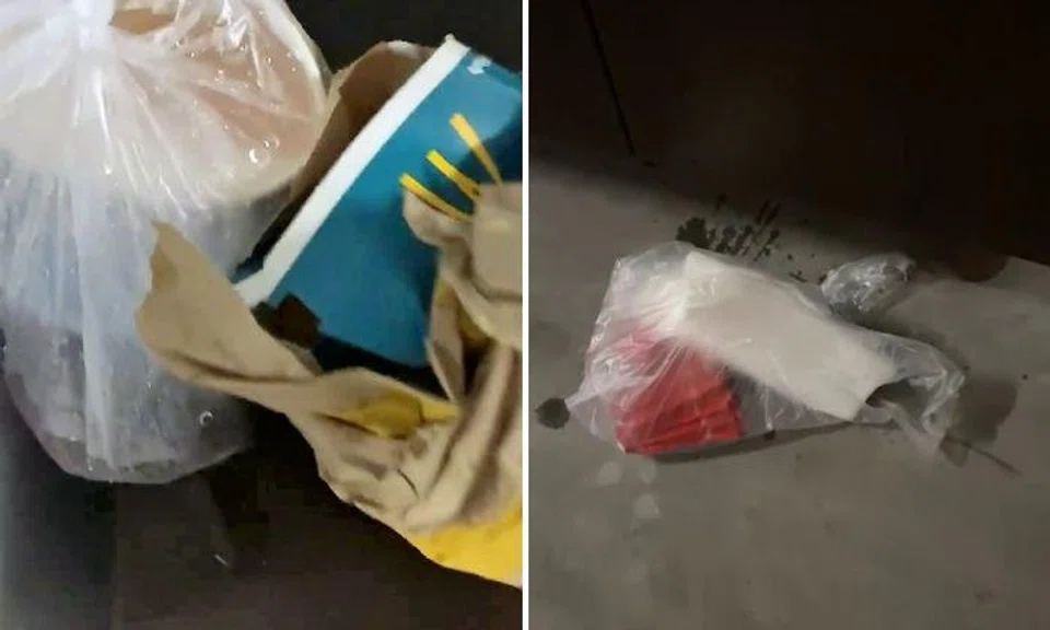 A video the customer shared showed the McDonald's paper bags torn, the drinks spilled and a plastic bag on the ground.