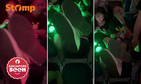 Blackpink concertgoer upset after audience member props feet on back of his seat