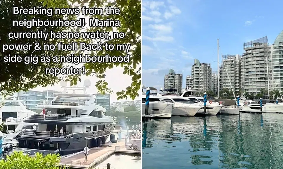 Water, power, fuel services temporarily interrupted at Sentosa Cove marina after yacht hits pontoon