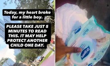 mother of 3 shocked when passers-by ignore lost child
