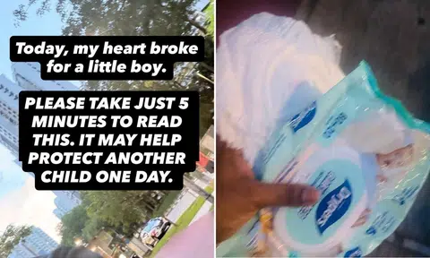 mother of 3 shocked when passers-by ignore lost child