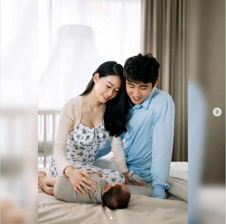 In an Instagram post on Mother's Day, Singapore badminton star Loh Kean Yew thanks his wife for taking care of their baby son as he focuses on his playing career. 