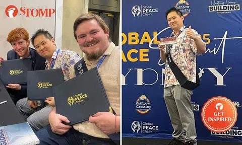 NUS graduate represents S'pore at Global Peace Summit in Sydney: 'It only takes courage to step up'
