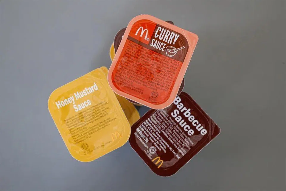 McDonald's Singapore started charging for additional condiment on Jan 2. 