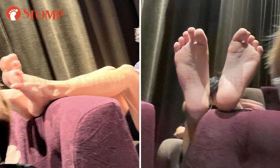 Man props bare feet on cinema seat at GV Yishun during horror movie: 'His feet were super smelly'