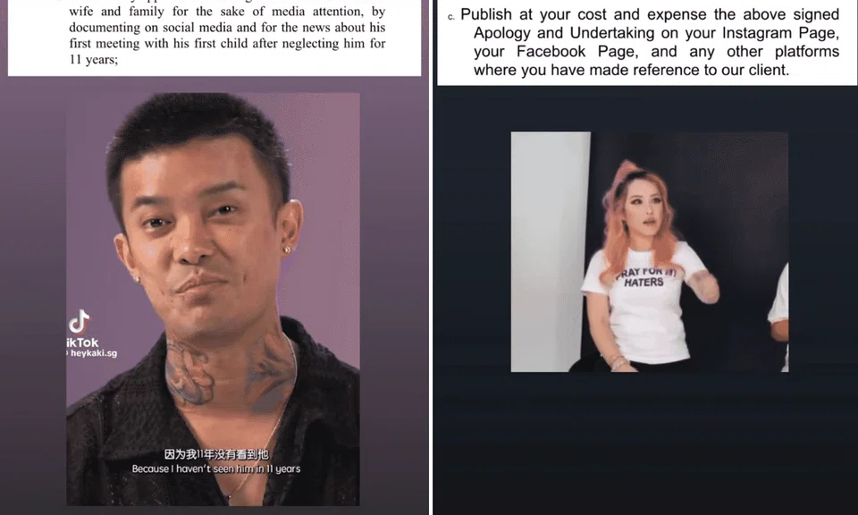 The influencers are now embroiled in a legal spat over Xiaxue's comments about Simonboy and his late daughter Megan. 