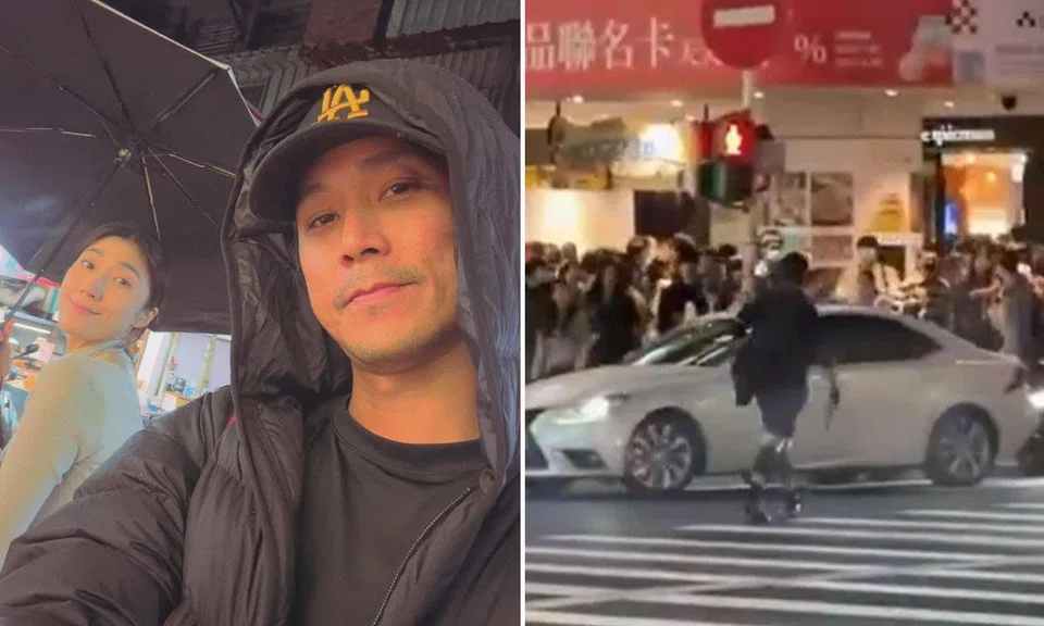 Actor Andie Chen and his wife Kate Pang are among the Singaporean celebrities living in Taipei.