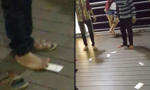 Video of Vietnamese teens kicking expensive phones in game sparks outrage among netizens
